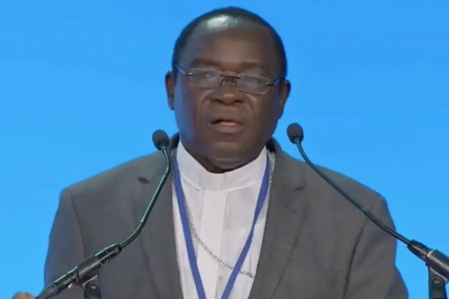 Bishop Matthew Hassan Kukah of Sokoto addresses a dinner of ADF International, "The Crisis of Religious Freedom in Nigeria," at the 2021 International Religious Freedom Summit in Washington, D.C.?w=200&h=150